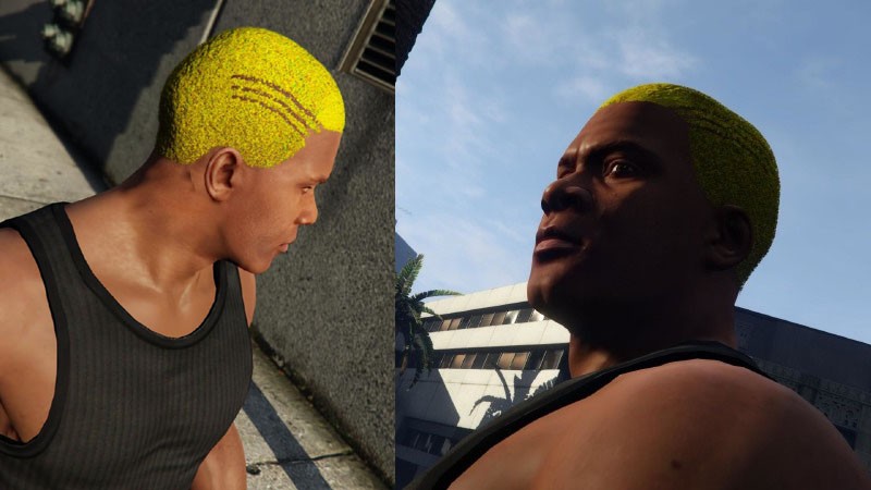 Blond Franklin Mod